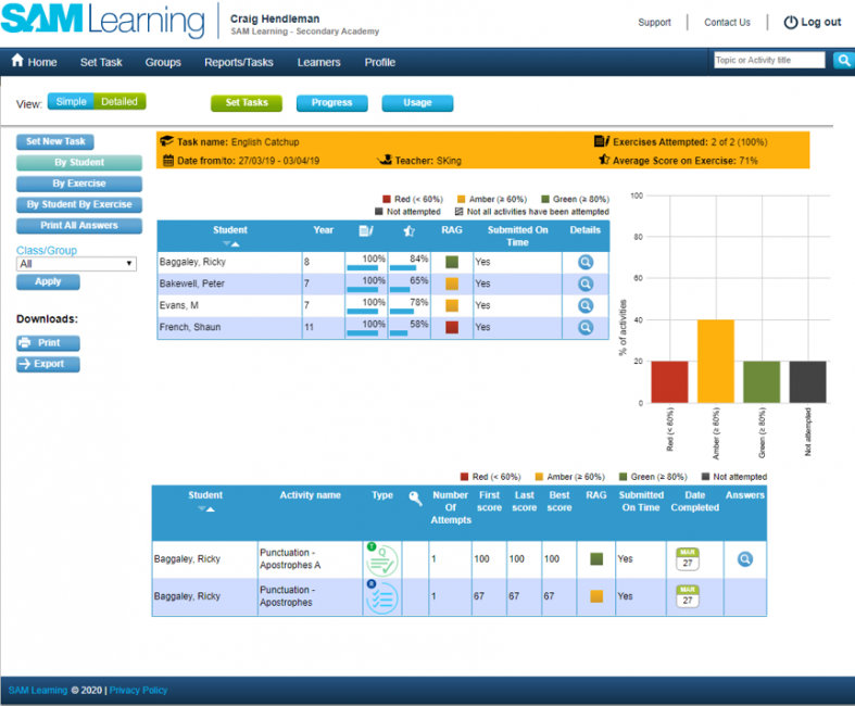 SAM Learning - BESA LendED